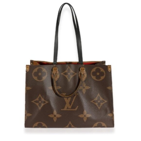 Louis Vuitton, Pre-Loved Monogram & Monogram Reverse Canvas Onthego GM - Picture 1 of 6